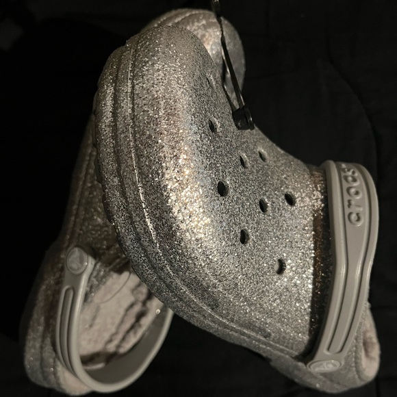 Glitter Lined Crocs - Picture 2 of 4
